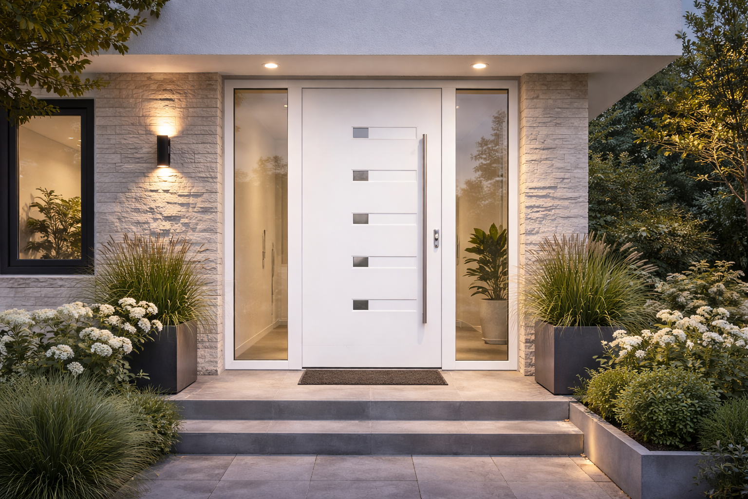 Puertas residenciales de PVC en Sevilla